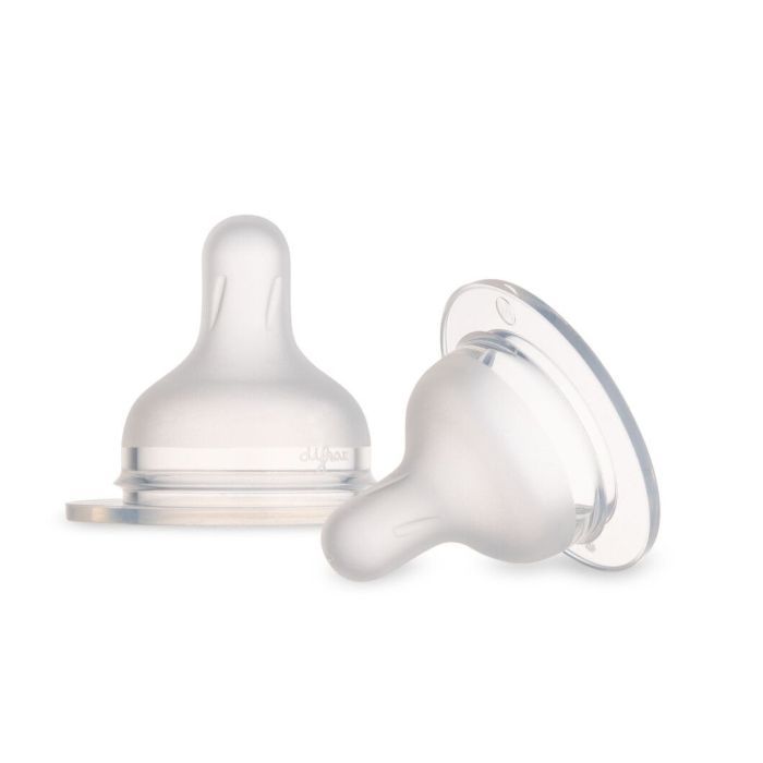 Соска Canpol babies силиконовая к бутылке S-Shape M (медленная) 2 шт (59/892)