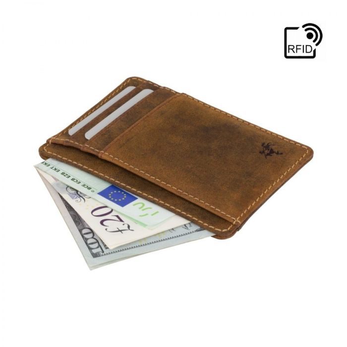 Кардхолдер Visconti VSL58 Stealth Oil Tan (VSL58 OIL TAN) изображение 5