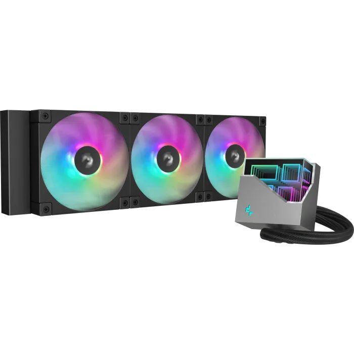 Система жидкостного охлаждения Deepcool LT360 ARGB Black (R-LT360-BKAMNC-G-1)