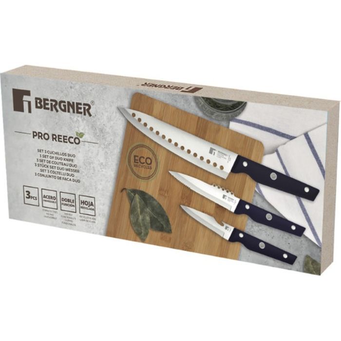 Набор ножей Bergner Pro reeco, 3 предмети (BG-41026-DBL) изображение 3