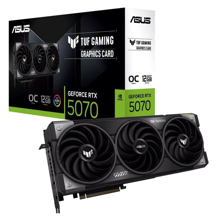 Відеокарта ASUS GeForce RTX5070 12Gb TUF OC GAMING (TUF-RTX5070-O12G-GAMING) зображення 10