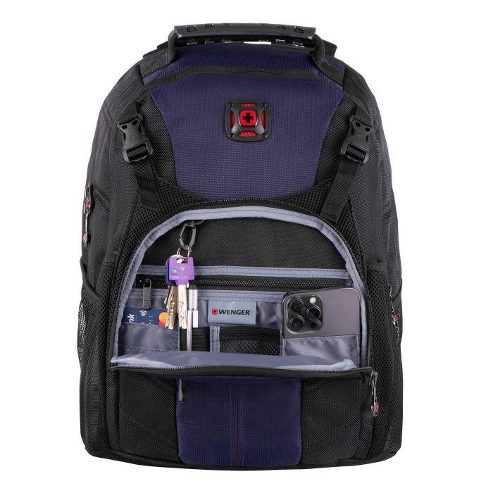 Рюкзак для ноутбука Wenger 16" Sherpa Black-Blue (606486) зображення 11