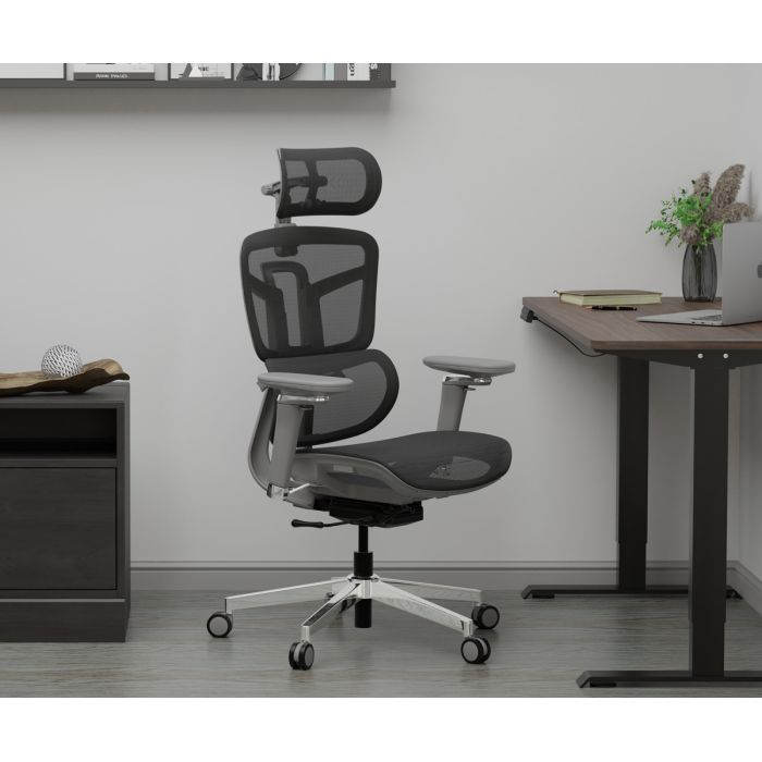 Офисное кресло Mealux S4 Air Grey (HF-S4 M/G) изображение 11