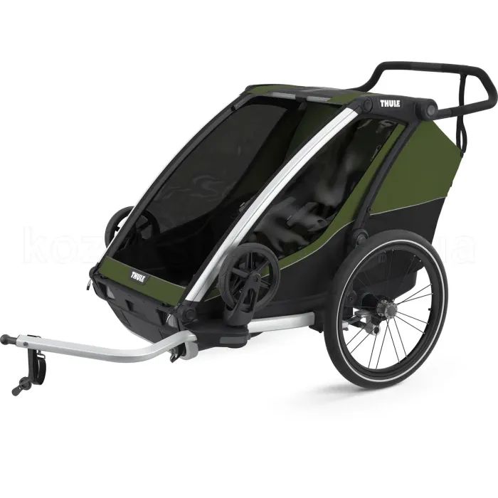 Коляска Thule Chariot Cab Double (Cypress Green) (TH 10204021) изображение 10