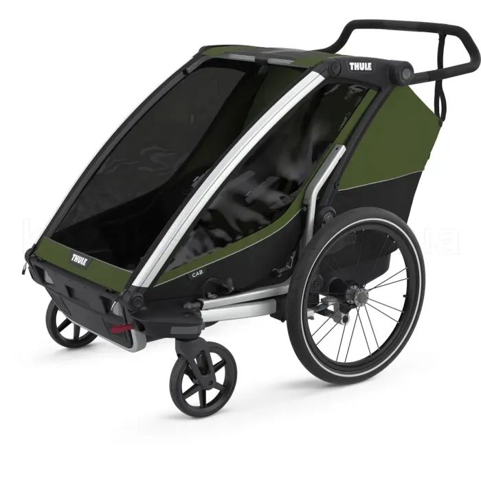Коляска Thule Chariot Cab Double (Cypress Green) (TH 10204021)