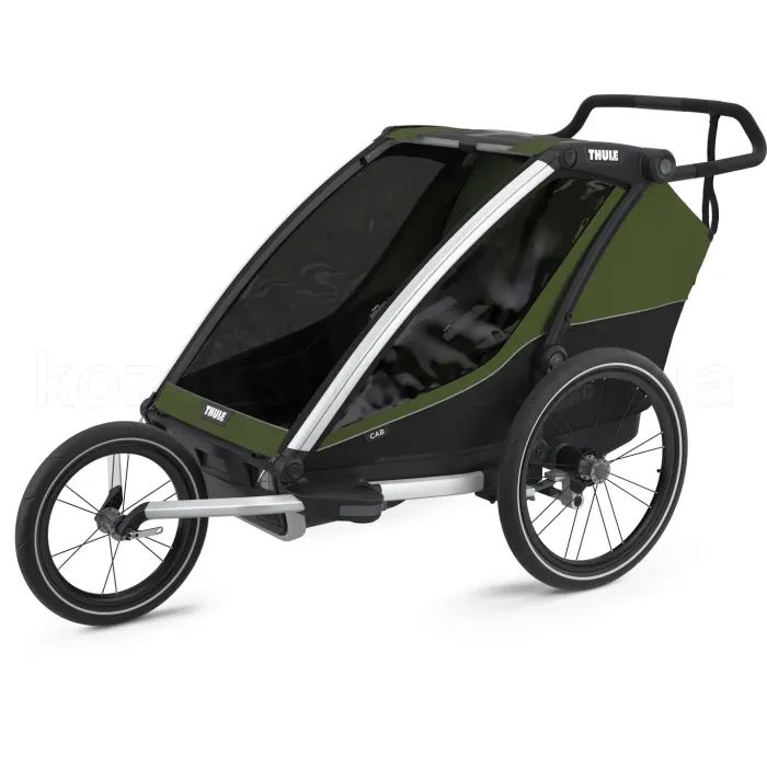 Коляска Thule Chariot Cab Double (Cypress Green) (TH 10204021) изображение 4