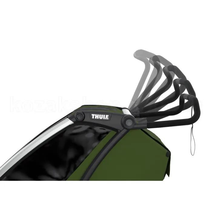 Коляска Thule Chariot Cab Double (Cypress Green) (TH 10204021) изображение 5