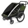 Коляска Thule Chariot Cab Double (Cypress Green) (TH 10204021)