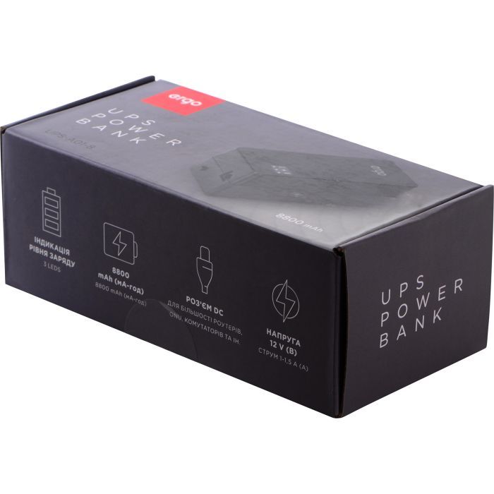 Источник бесперебойного питания Ergo UPS-A01-8 (lifecell) изображение 10
