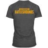 Футболка Jinx PUBG - Orange Logo Pocket Tee Charcoal Heather, L (JINX-8826 CHL) изображение 2