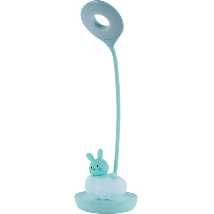 Настільна лампа Kite Cloudy Bunny LED з акумулятором, зелена (K24-493-1-4) зображення 2