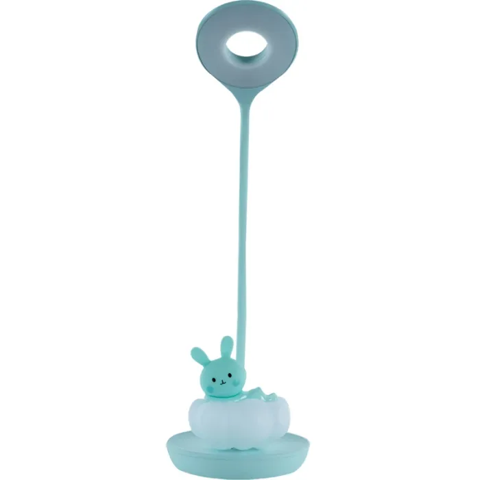 Настільна лампа Kite Cloudy Bunny LED з акумулятором, зелена (K24-493-1-4) зображення 3
