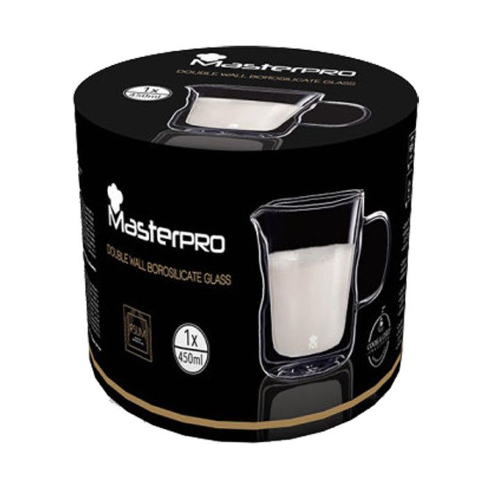 Молочник MasterPro Mixology з подвійними стінками 440 мл (BGMP-20210) зображення 4