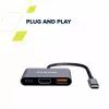 Концентратор Canyon hub DS-4 3in1 USB-C Grey (CNS-TDS4) изображение 12