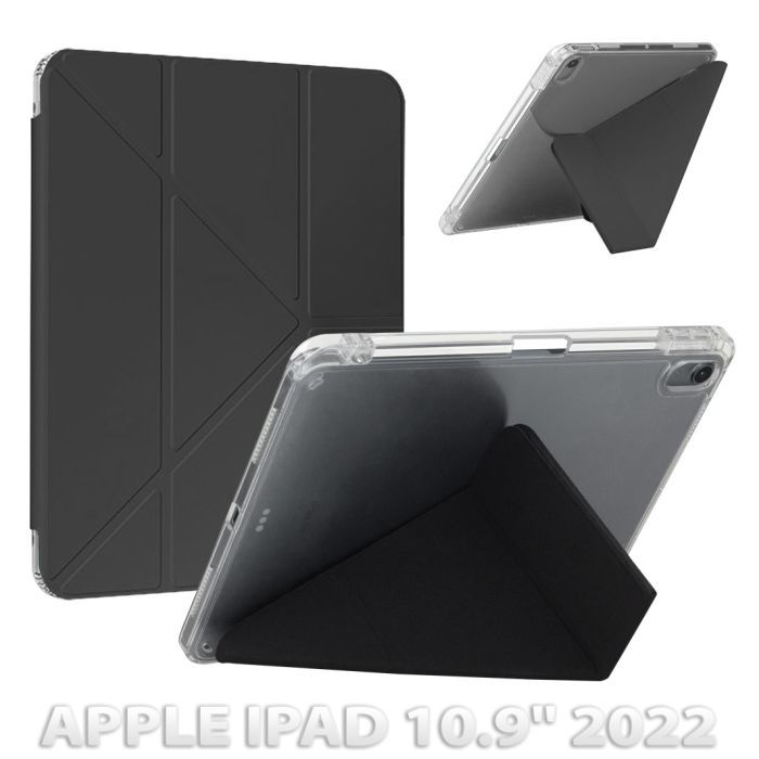 Чехол для планшета BeCover Ultra Slim Origami Transparent Apple iPad 10.9" 2022/24/11" 2025 Pink (712940)