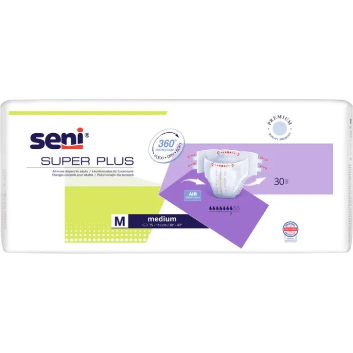 Подгузники для взрослых Seni Super Plus Medium 75-110 см 30 шт (5900516803582)