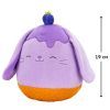М'яка іграшка Squishmallows Чорничний кролик 19 см (SQER01208) зображення 2