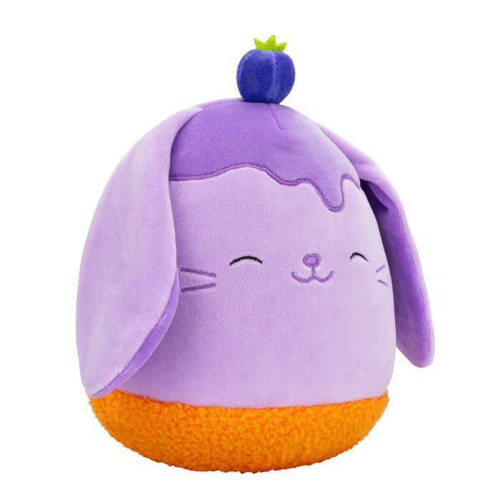 М'яка іграшка Squishmallows Чорничний кролик 19 см (SQER01208) зображення 6