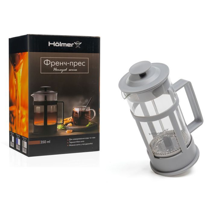 Френч-пресс Hölmer Honeyed FP-00350-PB 350 мл Black (FP-00350-PB Honeyed) изображение 7