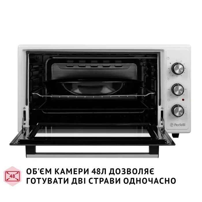 Электропечь Perfelli TRIMO 48 RED изображение 2