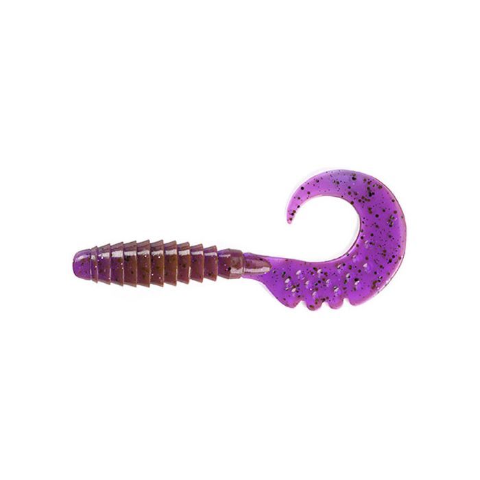 Силикон рыболовный FishUP Fancy Grub 2" 016 - Lox/Green & Black (10шт/уп) (1862.00.52)