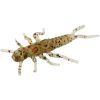 Силикон рыболовный FishUP Stonefly 0.75" 045 - Green Pumpkin/Red&Black (12шт/уп) (1864.02.18)