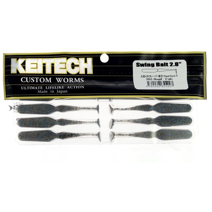 Силікон рибальський Keitech Swing Bait 2.8" (8 шт/уп) EA03 Grape (1551.14.92) зображення 2