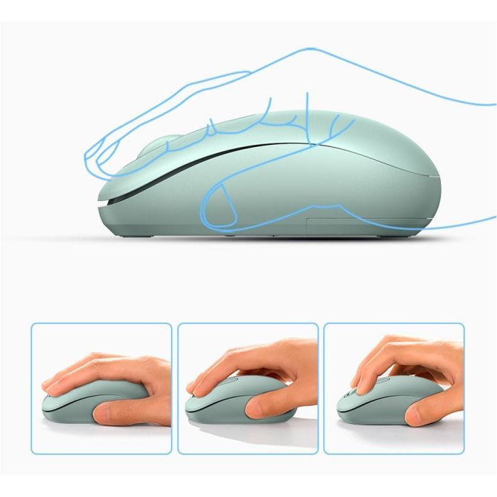 Мышка Ugreen MU105 Wireless Light Blue (90671) изображение 5