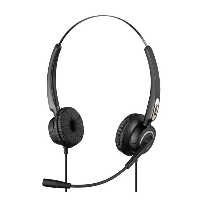 Наушники Sandberg Office Headset Pro Stereo USB Black (126-13)