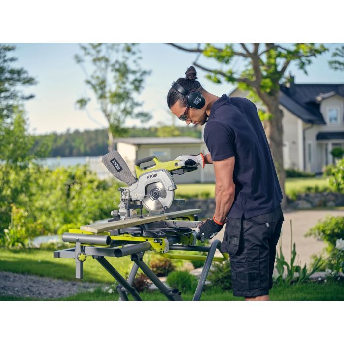 Торцовочная пила Ryobi ONE+ R18MS216-0 18V, 216мм, лазер (без АКБ и ЗУ) (5133003597) изображение 11