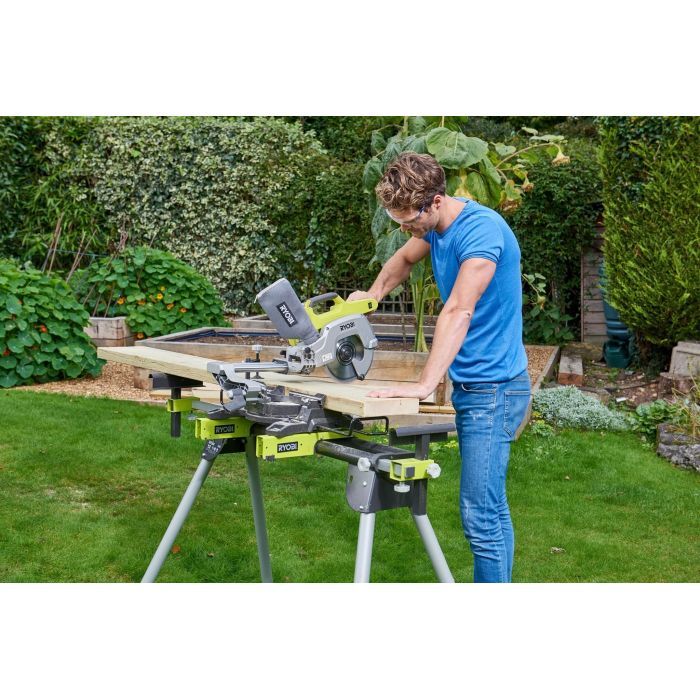 Торцовочная пила Ryobi ONE+ R18MS216-0 18V, 216мм, лазер (без АКБ и ЗУ) (5133003597) изображение 12