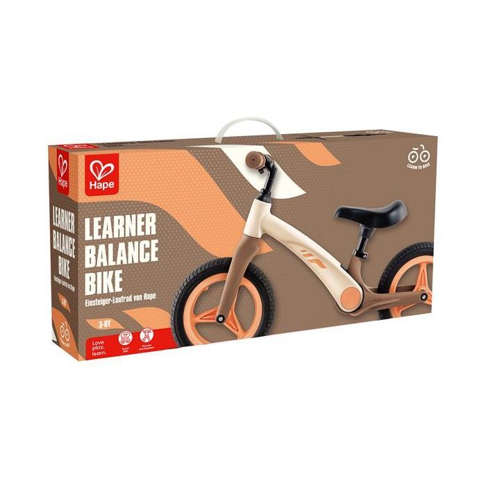 Беговел Hape двухколесный 12" бежевый (E1210) изображение 9