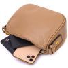Сумка Vintage З натуральної шкіри Бежева (22128) зображення 7