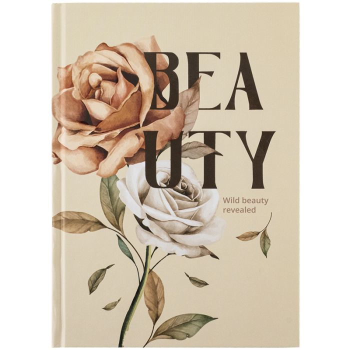 Книга записная Axent Beauty А5, 96 листов, клетка, твердая обложка (8459-7-A)