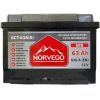 Акумулятор автомобільний NORVEGO ВЕСТА EFB 63A +прав (0) (620 пуск)