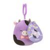 Брелок Squishmallows на кліпсі – Корівка Олексі 9 см (SQCP00463) зображення 7