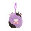 Брелок Squishmallows на кліпсі – Корівка Олексі 9 см (SQCP00463)