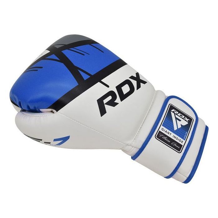 Боксерские перчатки RDX F7 Ego Blue 12 унцій (BGR-F7U-12oz) изображение 5