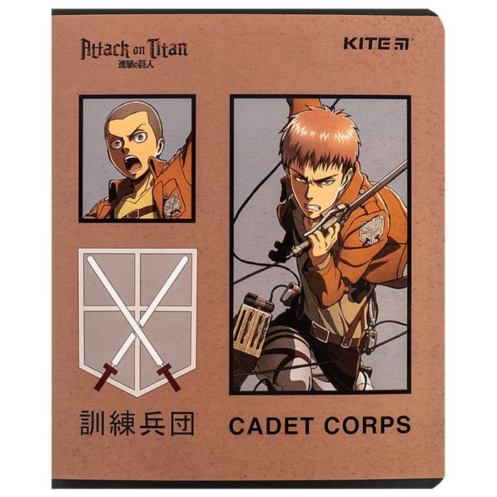 Зошит Kite Attack on Titan, 24 аркуші, лінія (AT24-239) зображення 7