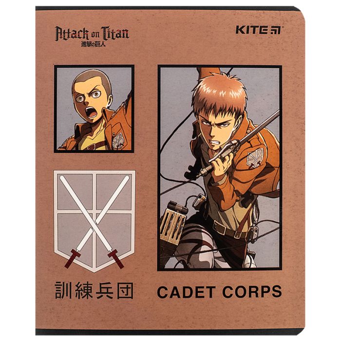 Зошит Kite Attack on Titan, 24 аркуші, лінія (AT24-239) зображення 7