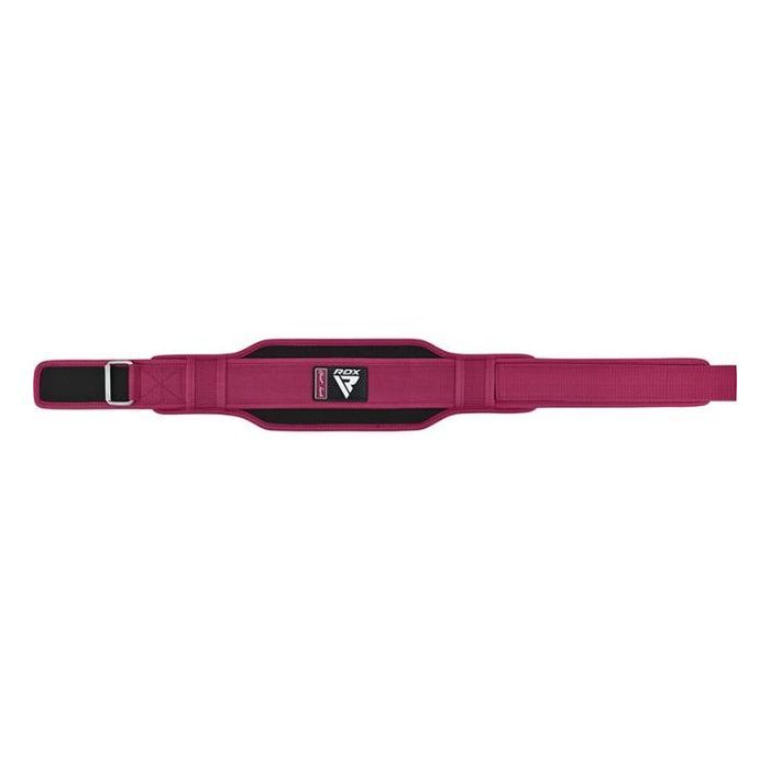Атлетичний пояс RDX RX5 Double Belt неопреновий Pink XS (WBD-RX5P-XS) зображення 2