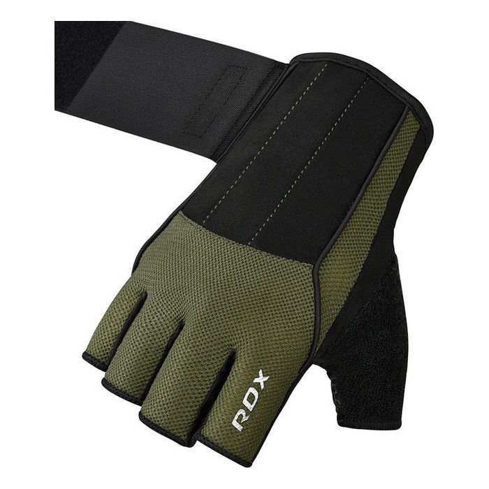 Перчатки для фитнеса RDX W3 with EVA Padding Army Green S (WGS-W3AG-S+) изображение 4