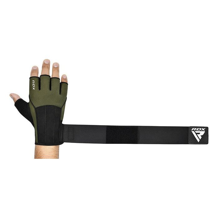 Перчатки для фитнеса RDX W3 with EVA Padding Army Green S (WGS-W3AG-S+) изображение 6