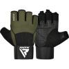 Перчатки для фитнеса RDX W3 with EVA Padding Army Green S (WGS-W3AG-S+)