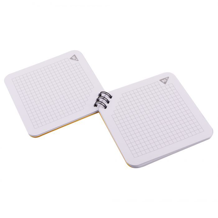 Блокнот Yes 110x110 мм 80 листов на спирали Melt smile клетка (151815) изображение 3