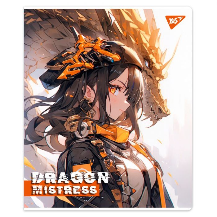 Зошит Yes Dragon mistress А5 18 аркушів клітинка (767516) зображення 5