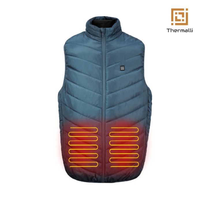 Жилет с подогревом Thermalli Val Cenis синій 3XL (10100105-443XL)
