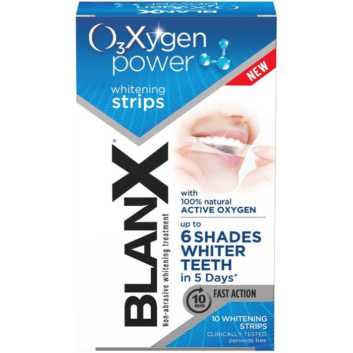 Средство для отбеливания зубов BlanX Oxygen Power Полоски 10 шт. (8017331065587)