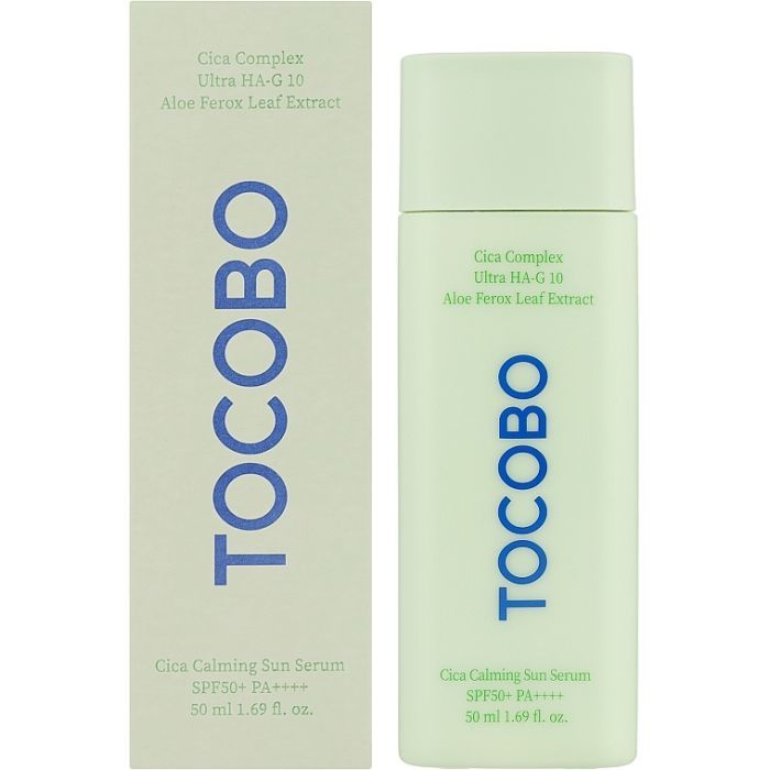 Средство от загара Tocobo Cica Calming Sun Serum Spf 50+ Pa++++ 50 мл (8809835060447) изображение 2