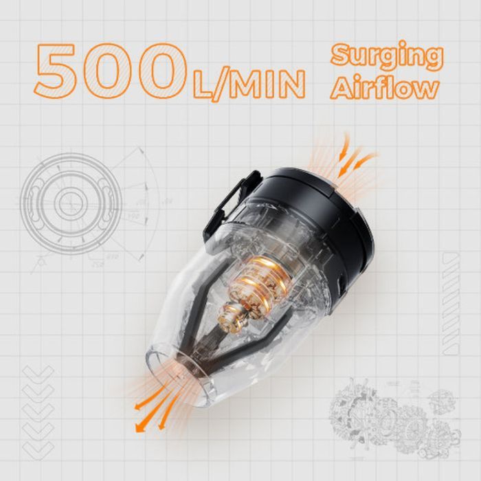 Фонарь Flextail Max Pump 3 з функцією насосу чорний (MP3G650-BK-i) изображение 5